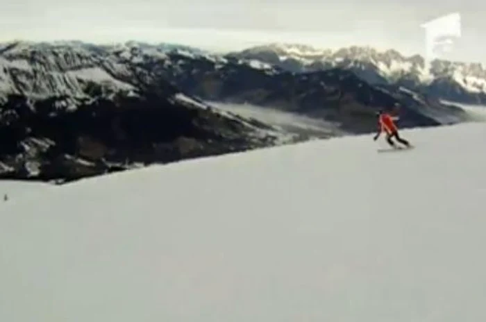 Radu Mazăre, pe pârtie în Austria FOTO: Acces Direct