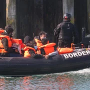 Migranti in Marea Britanie FOTO EPA-EFE