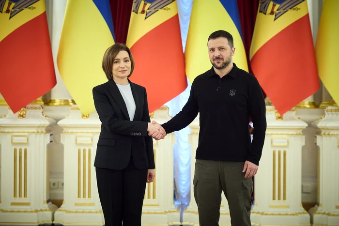 Maia Sandu și Volodimir Zelenski Foto: Volodimir Zelenski/Facebook