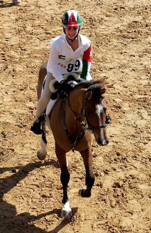 Prințesa Haya a ieșit pe locul trei la Federation Equestre Internationale, în 2005
