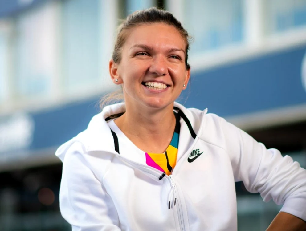 Simona Halep a avut o filmare şi mai reuşită comparativ cu Hagi