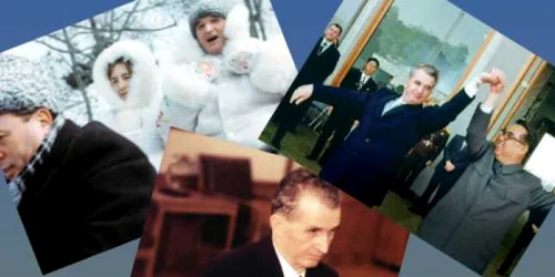 Secvenţe din filmul „Autobiografia lui Nicolae Ceauşescu“, pentru care au fost vizionate 1.000 de ore de imagini de arhivă