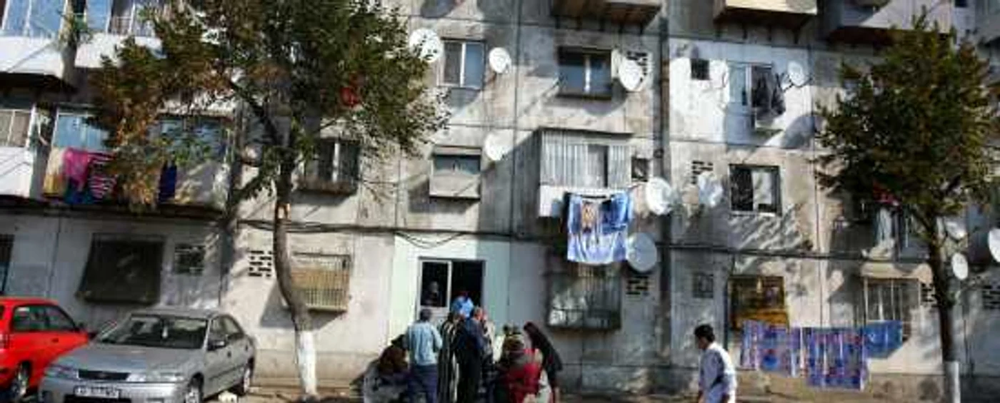 Cartierul Ferentari din Bucureşti este locuit majoritar de ţigani FOTO Adevărul