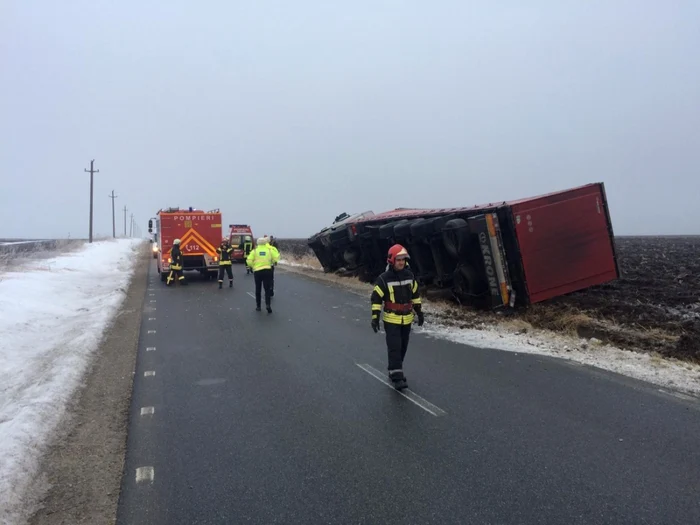 accident tir tr foto isu teleorman