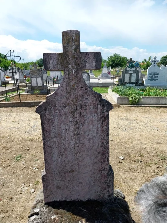 Mormântul lui Antonie Ciul, bărbatul care a inspirat personajul lui Slavici (© Special Arad)