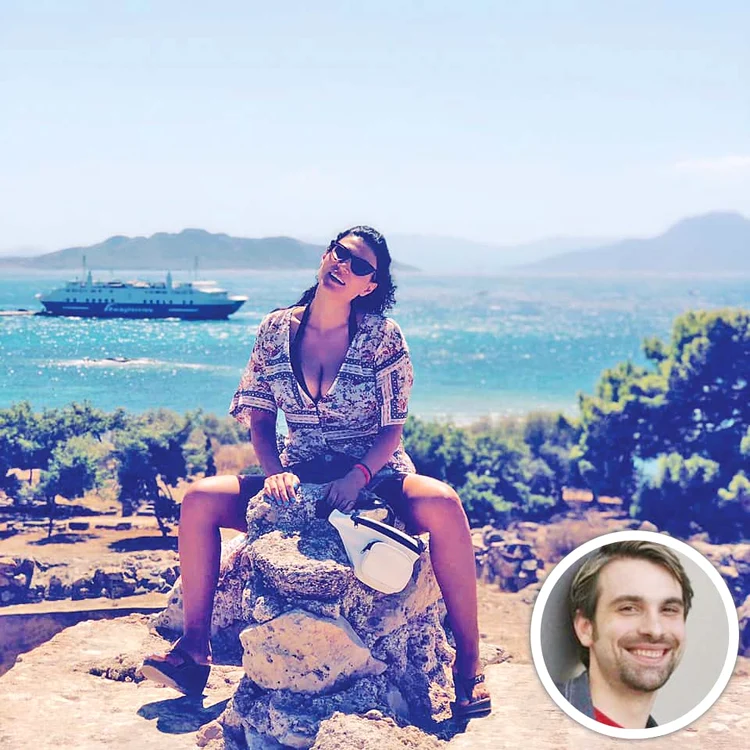 Ioana Ginghină, în Grecia, după despărţirea de “Papi”