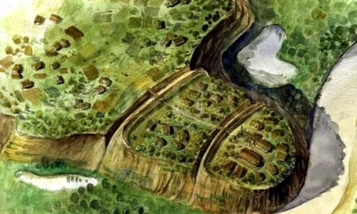 Cetatea dacică de la Cârlomăneşti va fi refăcută jpeg