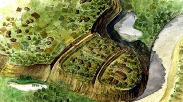 Cetatea dacică de la Cârlomăneşti va fi refăcută jpeg