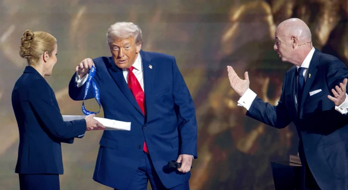 Donald Trump, onorat cu Premiul FIFA pentru Pace Foto/Imago