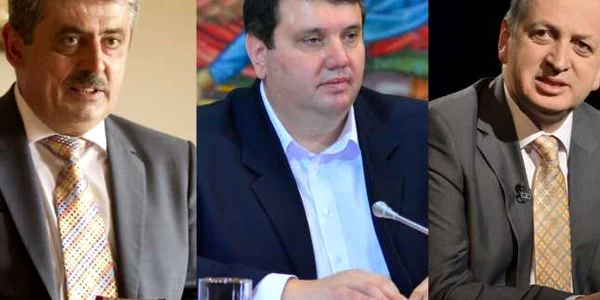 Duicu - Uioreanu- Fenechiu FOTO Mediafax 