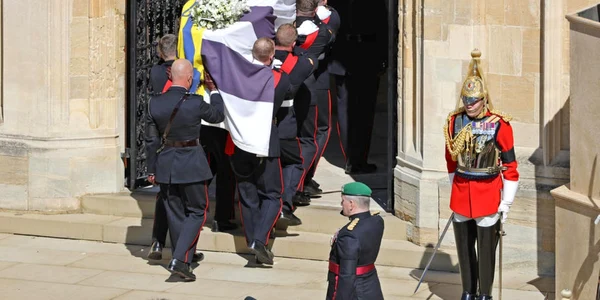 Funeraliile printului Philip FOTO EPA-EFE