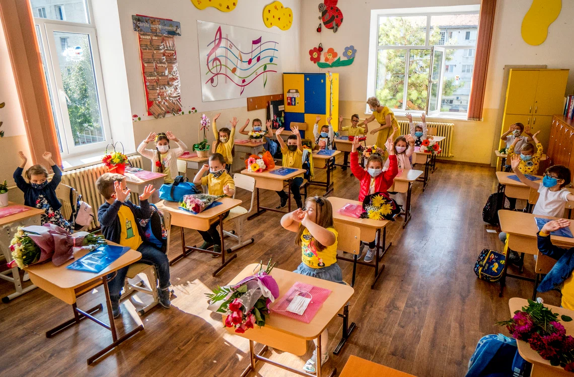 
    Părinții își vor putea înscrie copiii la clasa pregătitoare începând cu 29 martiefoto: Inquam Photos  