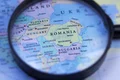 Harta Europa cu lupa pe Romania FOTO Shutterstock