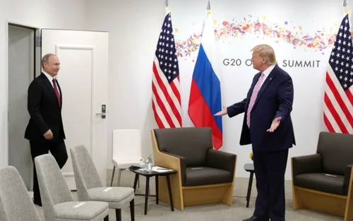 Vladimir Putin şi Donald Trump summit G20 FOTO Profimedia