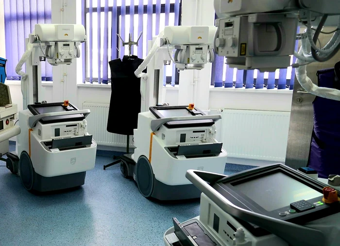 Aparate mobile de radiologie. FOTO C. Ștefan