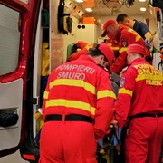 Militarii răniți în urma exploziei de la Botoșani, transferați în Belgia FOTO: ISU 