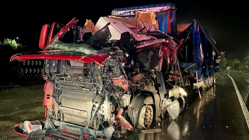 Accident grav în județul Galați FOTO: SMURD