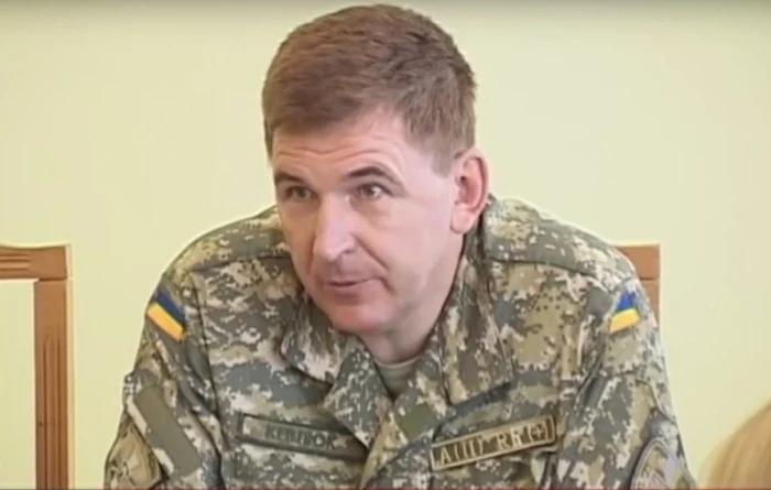 Viktor Kevliuk, militarul ucrainean care a făcut declaraţiile ciudate FOTO captură Youtube