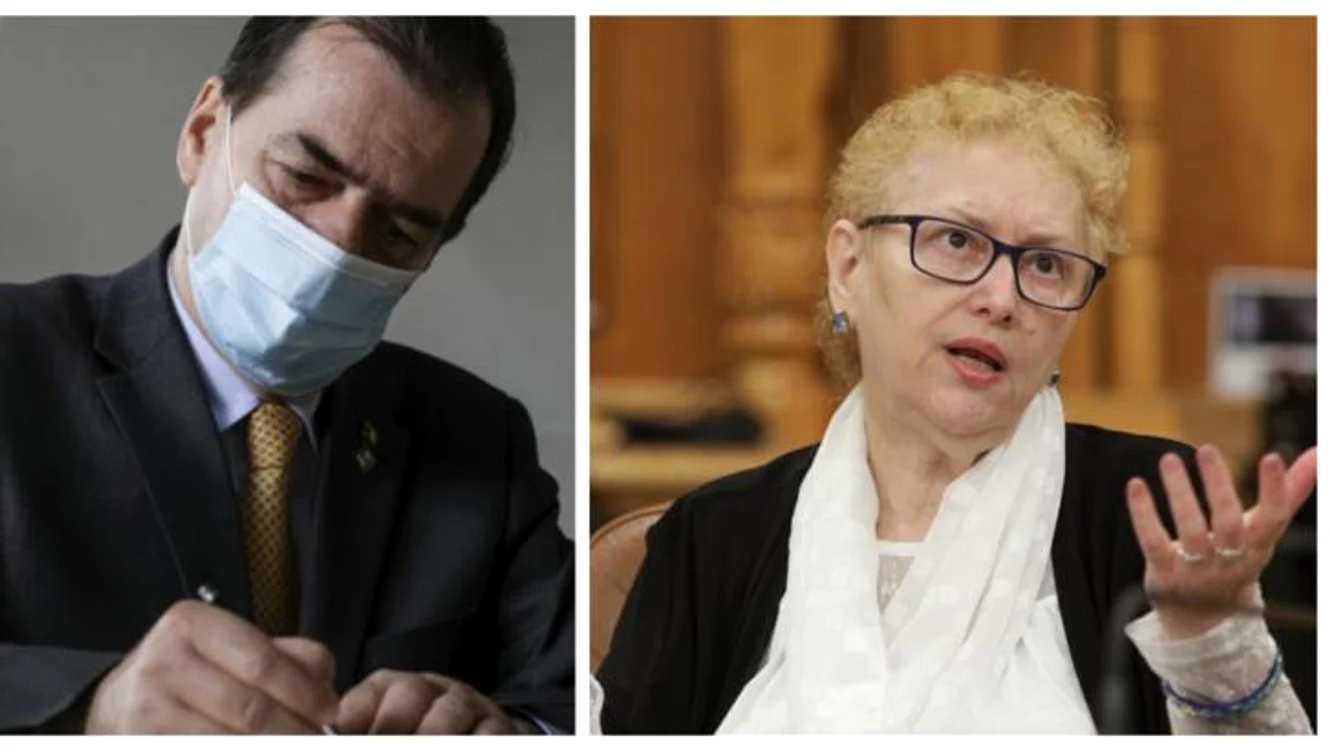 
    Președintele PNL, Ludovic Orban, a anunțat că a început numărătoarea inversă pentru schimbarea Avocatului Poporului, Renate WeberFoto: Inquam/Octav Ganea  