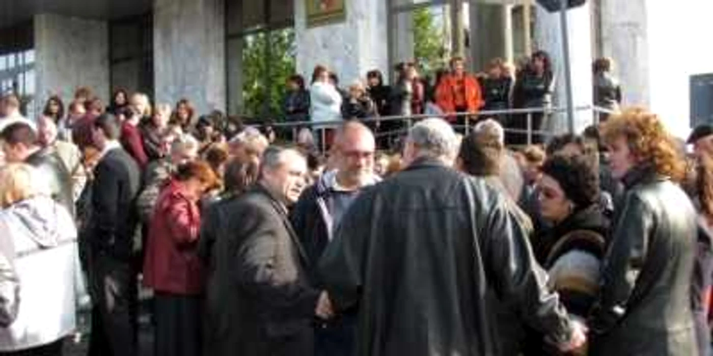Sindicaliştii au protestat în repetate rânduri Foto: arhivă