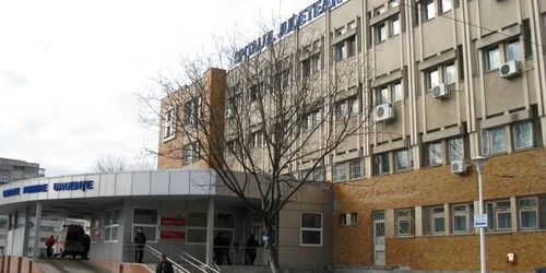 Victima a ajuns la spital 