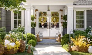 Decor exterior pentru Paște și 1 Mai valabil în tot sezonul cald Foto Stefana Silber jpg