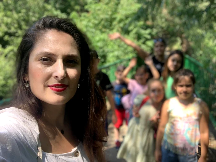 Corina folosește mult simbolurile în munca ei FOTO arhiva personală
