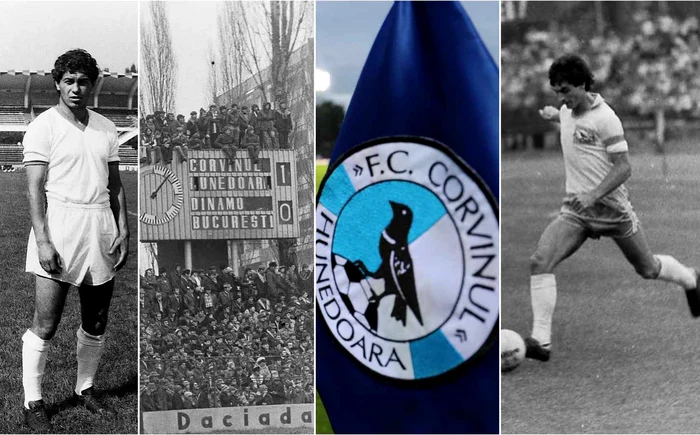Mircea Lucescu și Michael Klein, eroii din anii '80 ai Corvinul Hunedoara. Foto Aurel Herlea