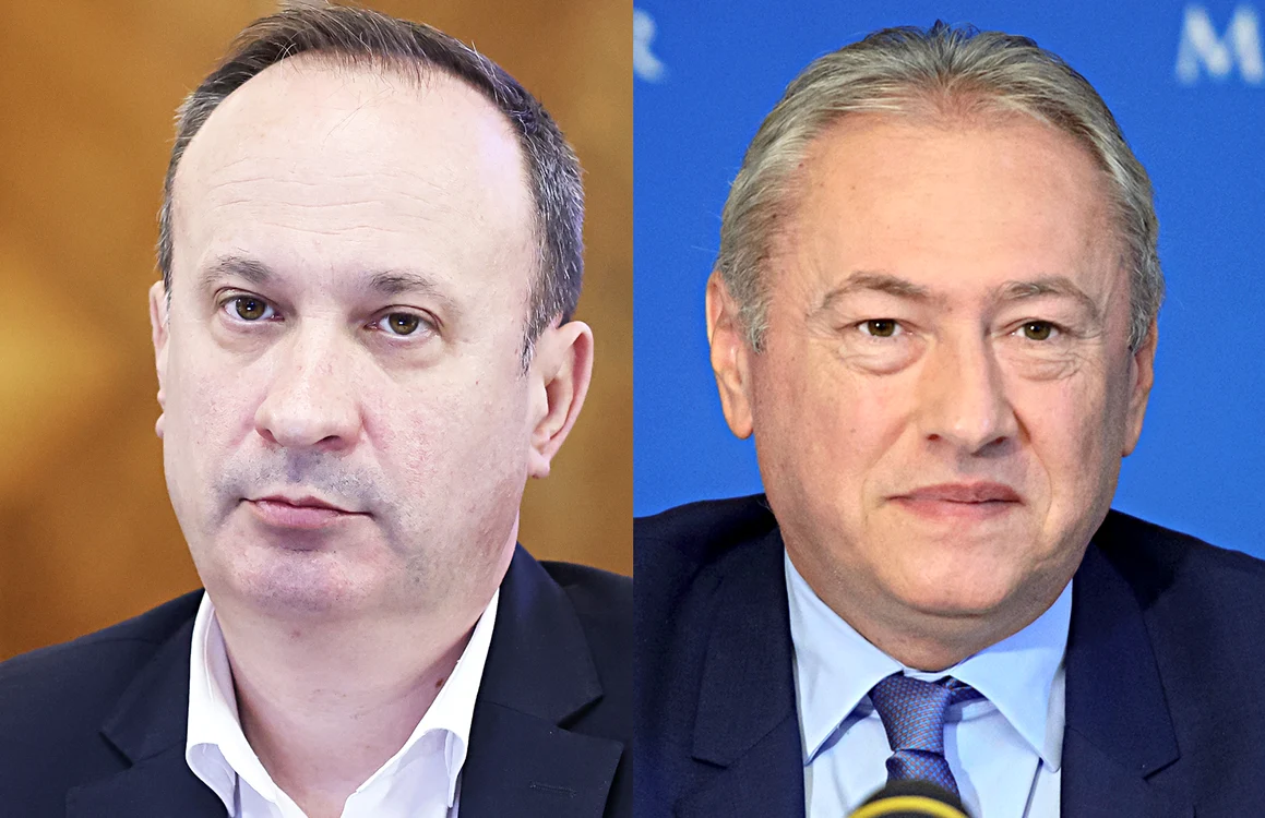 Adrian Câciu și Lucian Heiuș FOTO Inquam Photos/Mediafax