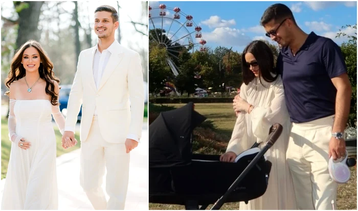 Corina și Mihnea Năstase cu băiețelul Theodor   Instagram jpg