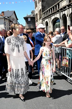Prințesa Charlene și Prințesa Gabriella