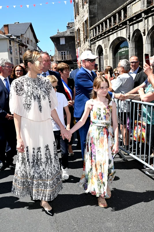 Prințesa Charlene și Prințesa Gabriella
