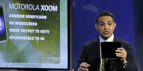 Motorola Xoom I a fost prima tabletă cu sistem de operare Android Honeycomb