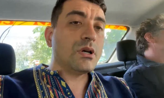 George Simion a făcut circ la Cluj. FOTO Captură video