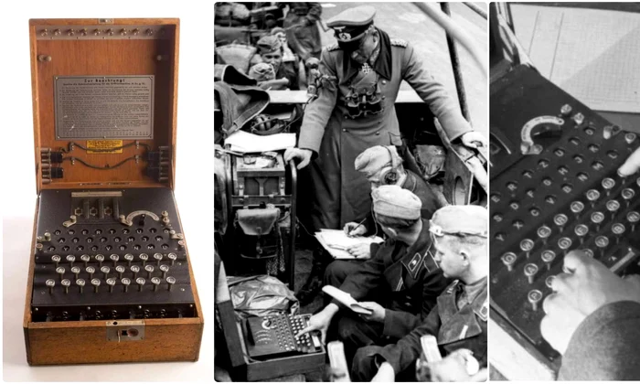Mașina Enigma  Sursa Muzeul CIA și BundesArchive jpg