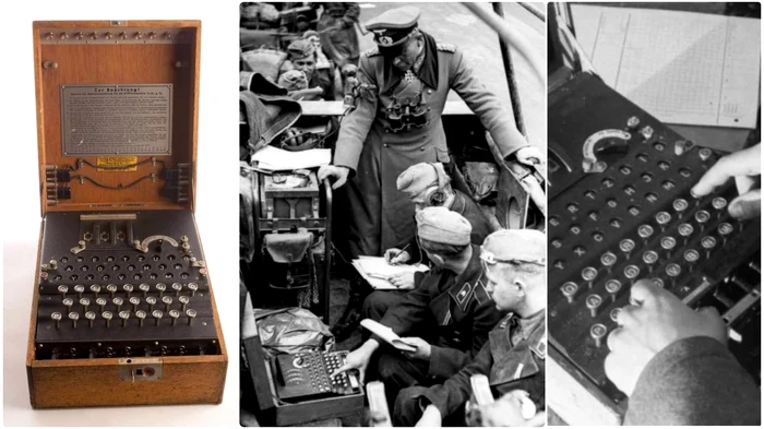 Enigma. Sursa: Muzeul CIA, Wikipedia (Bundesarchiv.)
