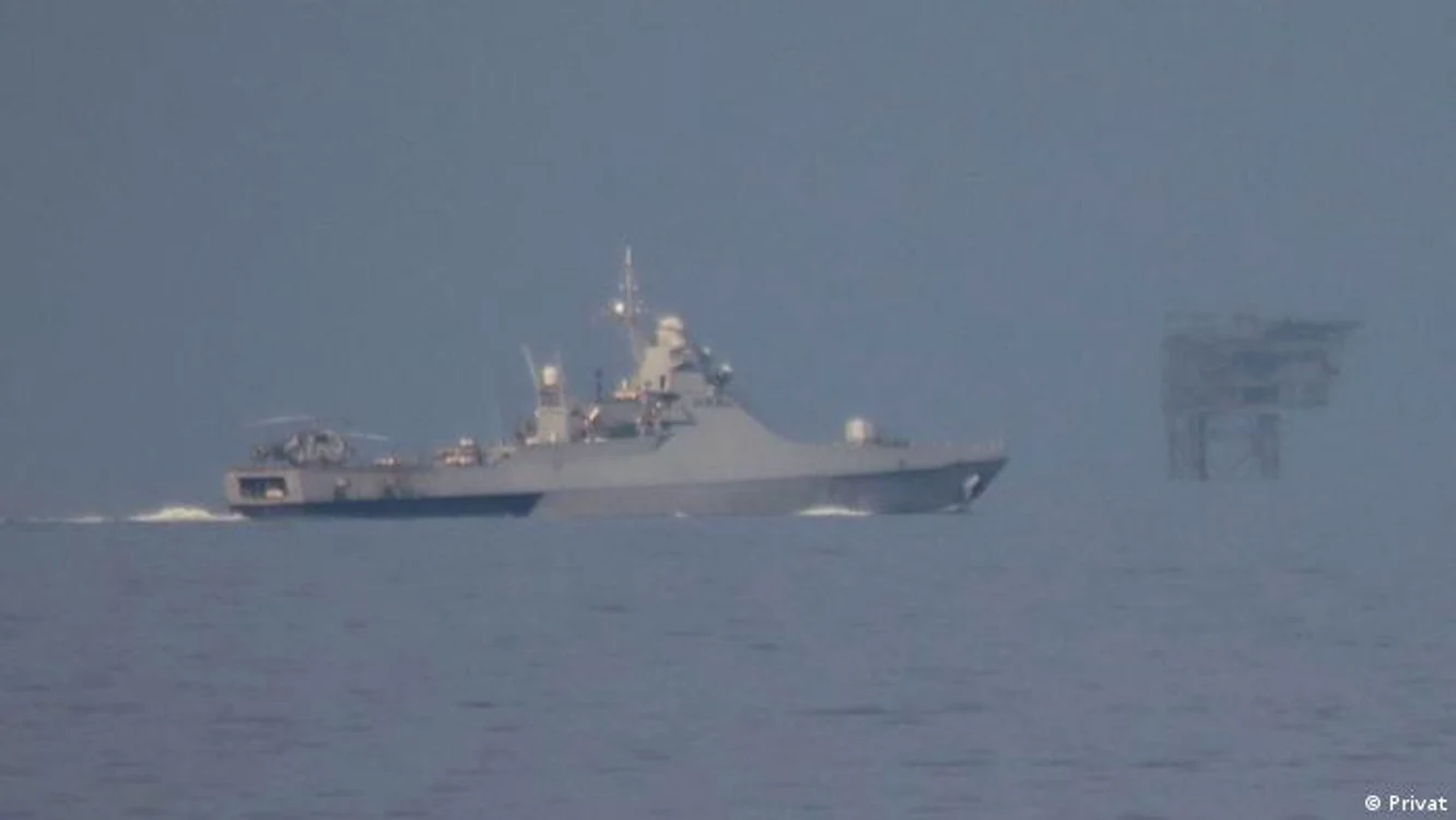 Navă militară rusească, în apropierea apelor teritoriale ale României în Marea Neagră