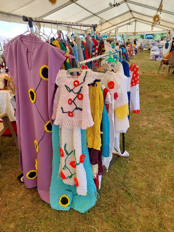 Ana Chitulescu își expune produsele la târgurile de profil FOTO: arhiva personală