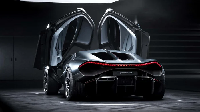 Tourbillon primul hibrid de la Bugatti Foto bugatti com