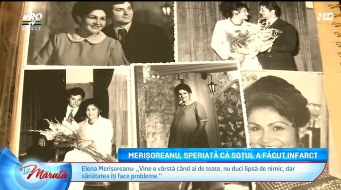 Peste 40 de ani de amintiri au strâns Elena Merişoreanu şi soţul ei