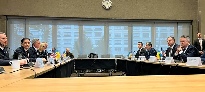 Delegația SUA și a Ucrainei, negocieri la Geneva/FOTO:X