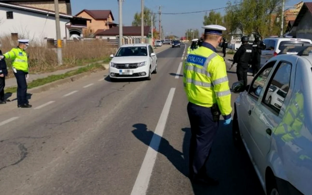 Poliţia face filtre non-stop FOTO IPJ Ialomiţa