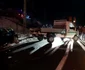 Accident pe Valea Oltului DN 7 - E 81 la Tuţuleşti - Racoviţa în judeţul Vâlcea Foto Adevărul