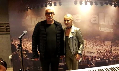 Adrian Sârbu a fost însoțit de Cristina Iacob, iubita sa jpeg