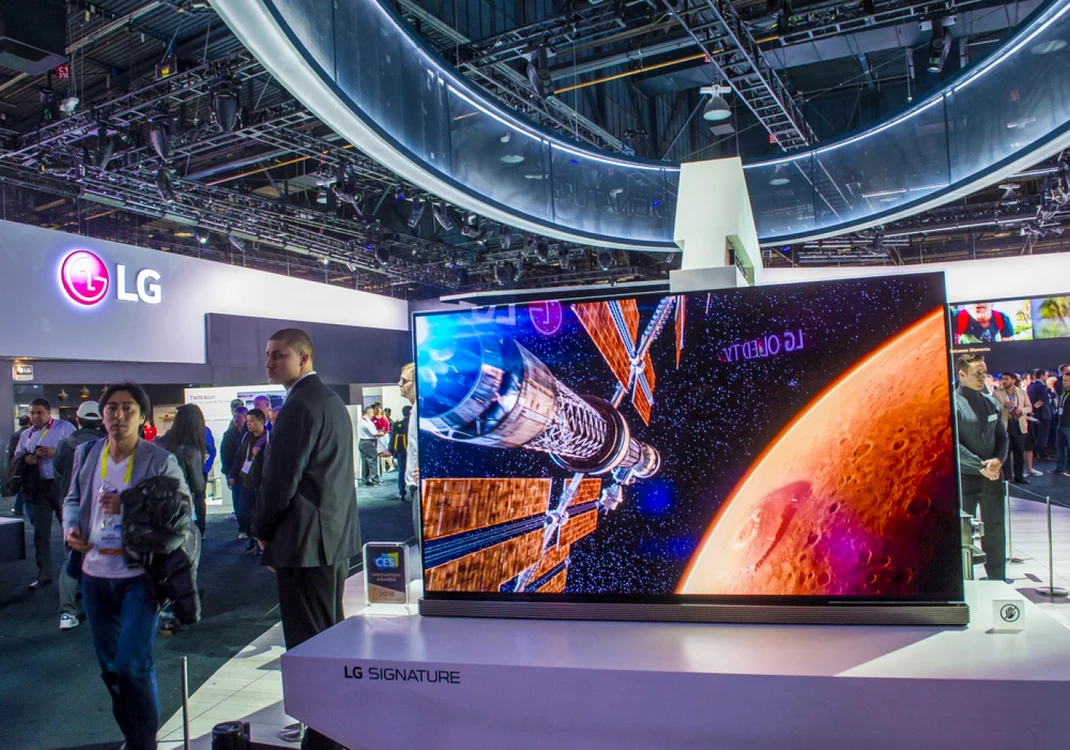 Televizor LG la CES. FOTO Shutterstock