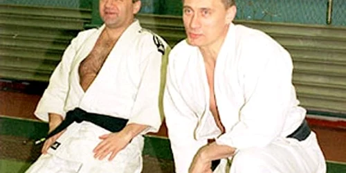 Arkadi Rotenberg şi Vladimir Putin