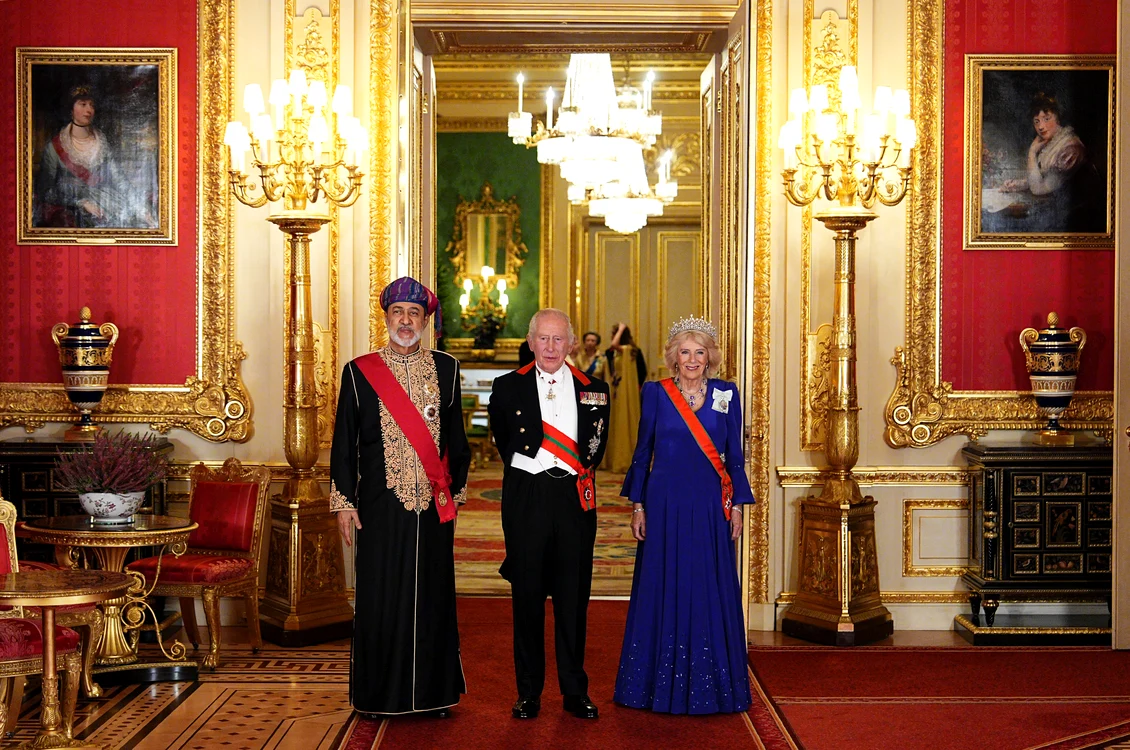 Regina Camilla la dineul de stat în onoarea sultanului Omanului, GettyImages (4) jpg