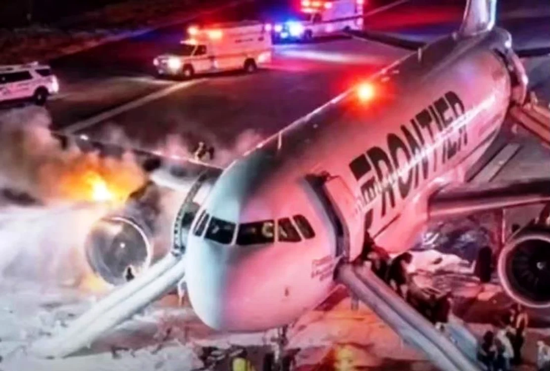 Avionul implcat în accident FOTO: X