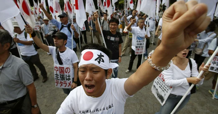 Protest anti-China în Japonia FOTO Reuters