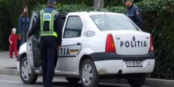 Tânărul a fost prins la volan fără permis de conducere.Foto arhivă